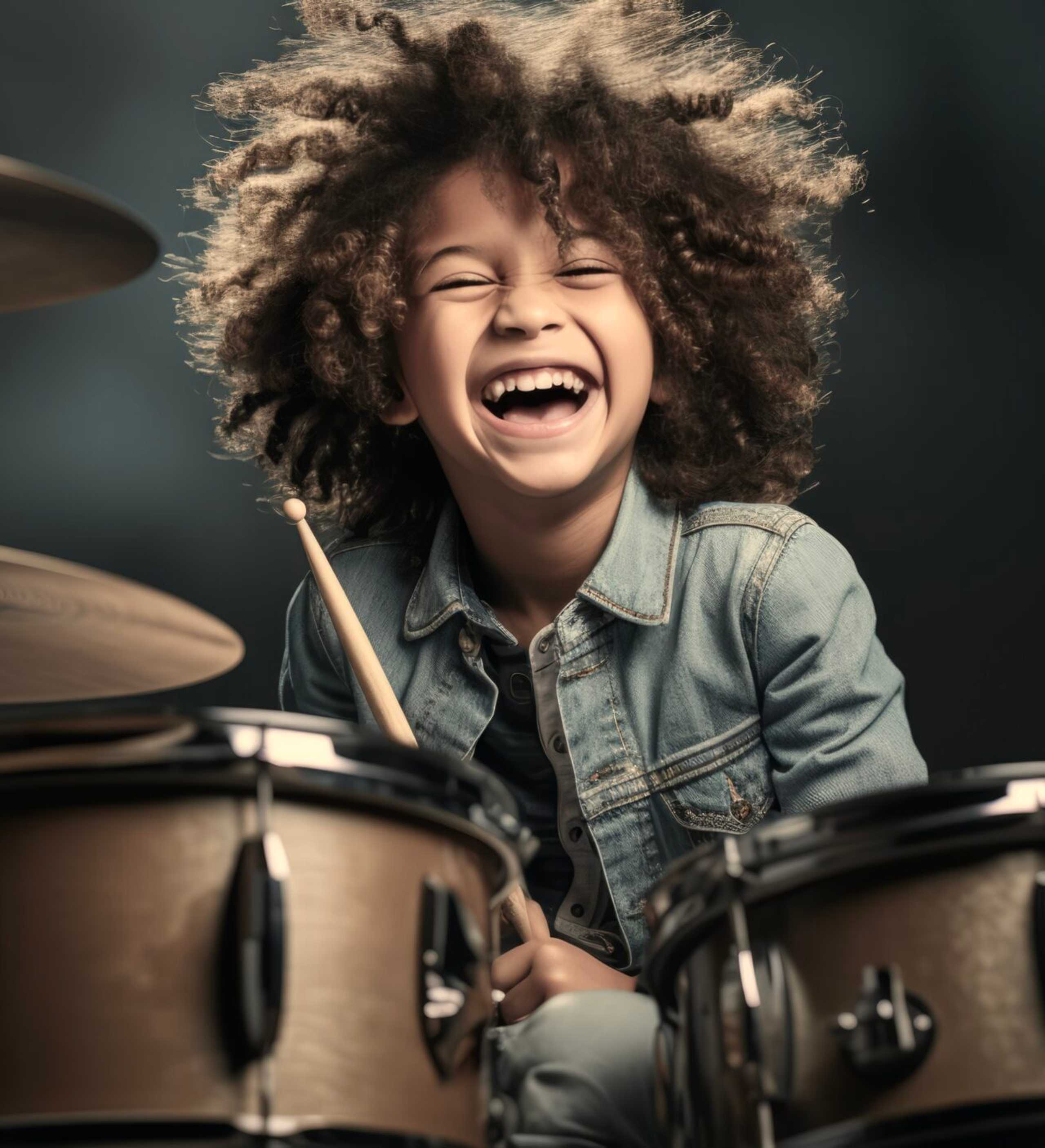 Drumming with Touring Musician